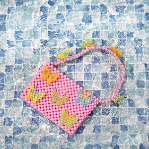 Susan Alexandra Mini Mariposa Purse in Pink.